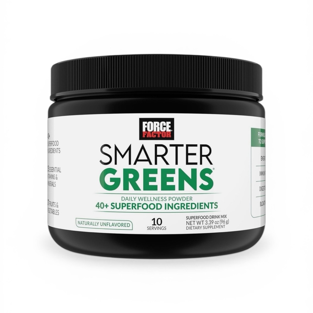 Smarter Greens Daily Wellness Powder - Green 10 Servings 3.39 OZ